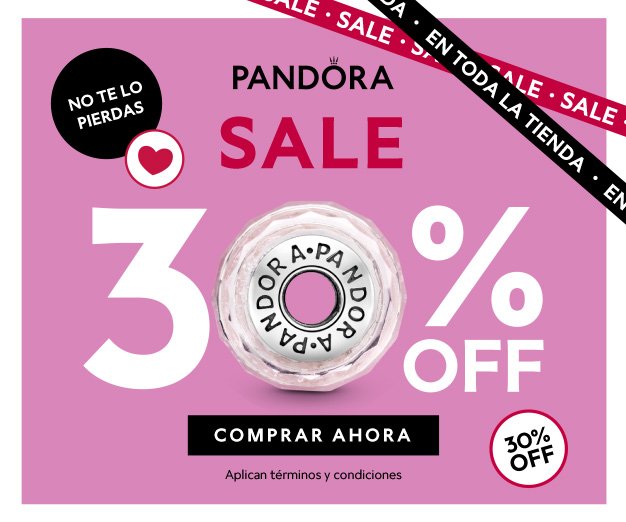 Pandora 30% Off