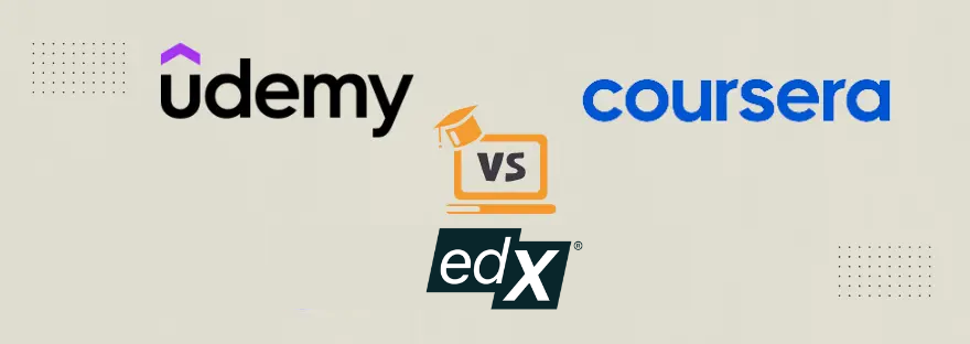 Udemy vs Coursera vs Edx